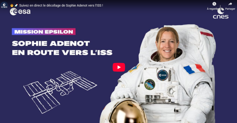 Mission Sophie : décollage de Sophie Adenot vers l’ISS
