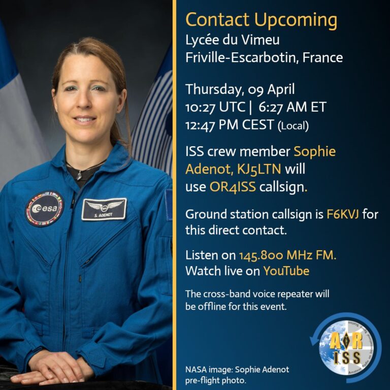 Jeudi 9 avril 2026 : réception de l&rsquo;ISS à l&rsquo;ENSEIRB-MATMECA…